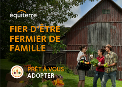 équiterre - fier d'être fermier de famille - 2015