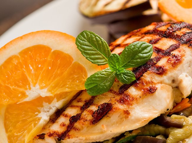 poulet orange miel